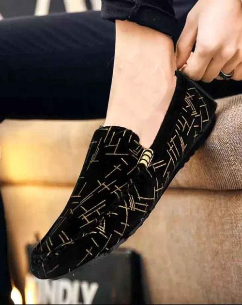 Ovexa men loafer-Black