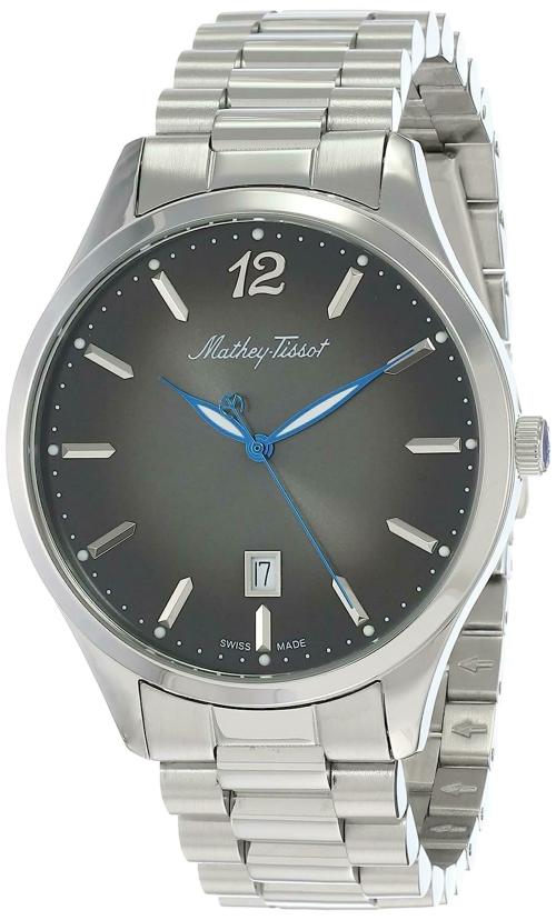 Mathey Tissot Analog Black Dial Men's Watch-H411MAN