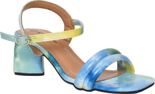 STICY Women Heel Sandal (Blue)