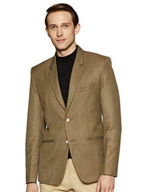 Luxrio Men Beige Blazer