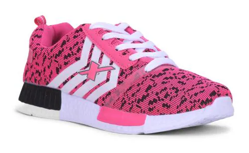 Sparx Women SL-83 Dark Pink White Sports Shoes