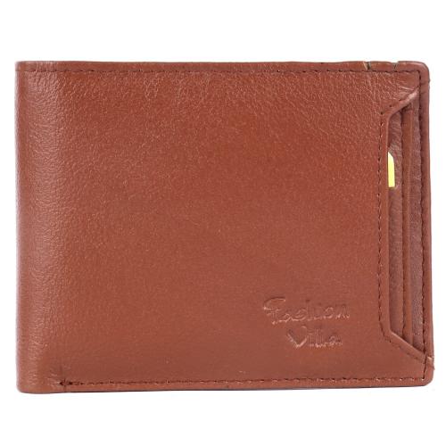 Wildhid Genuine Leather Wallet for Men | Blocking Skinny Minimal Thin Front Pocket Wallet | Multi-Function Slim Wallet