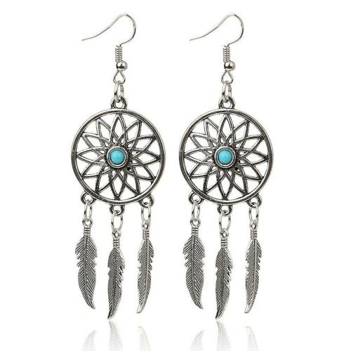 Young & Forever Silver Plated Drop Earrings For Women