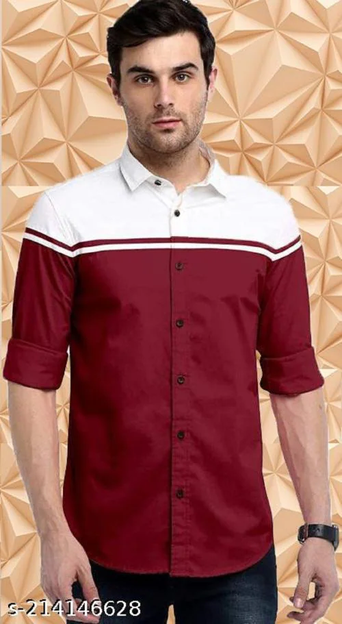 GAT FASHION Men's Regular Fit Cotton Casual Shirt