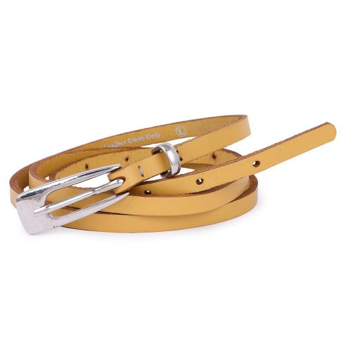 Buy Trysco Women Genuine Leather Yellow Belt Online at Best Prices in India JioMart.