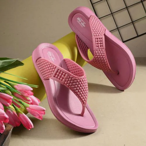 BIRDE Comfortable Regular Wear Purple EVA Slippers For Women