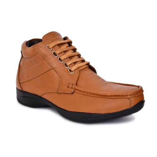 DODA Leather Boots For Men (Tan)