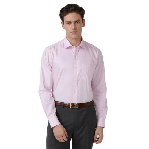 Park Avenue Men Formal Medium Red Shirt