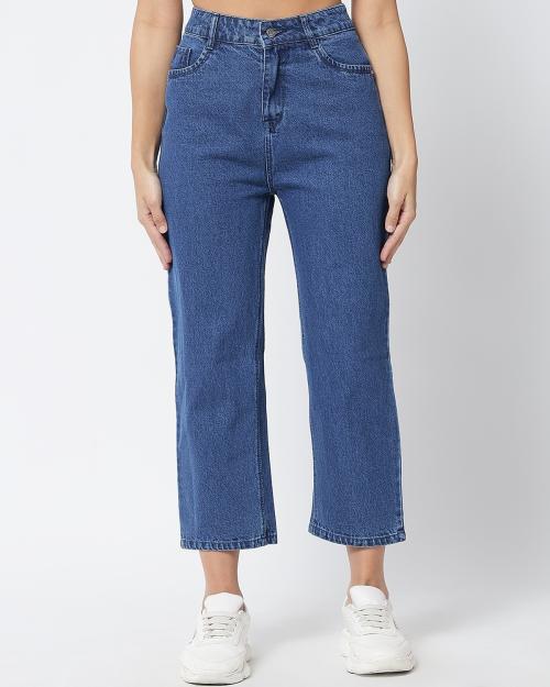 Women Stretchable Straight Fit Jeans