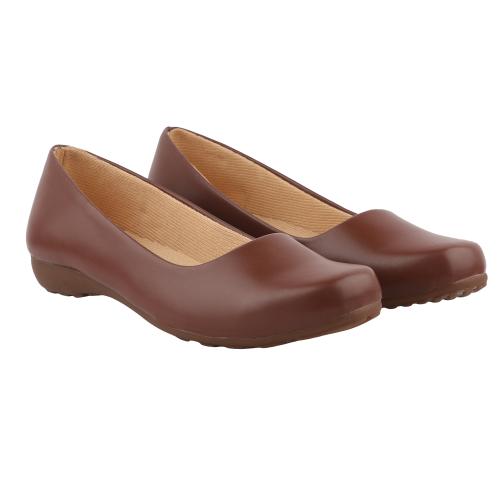 Simsan Brown Trendy and Comfortable Bellies for women