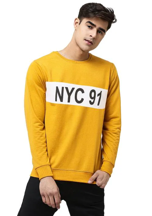 LEOTUDE Men's Regular Fit Sweatshirt
