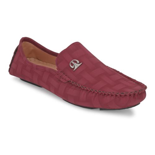 Felando Men's Driving Loafer (Red)