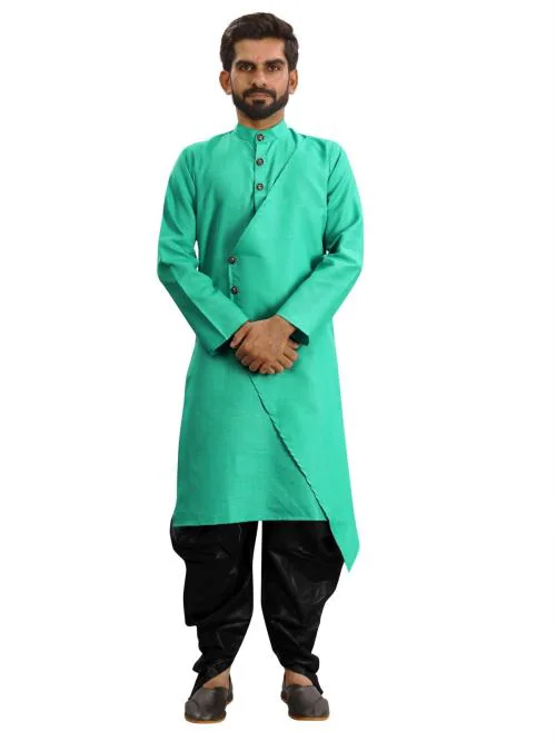 DEIANA'S New Men's Fancy Black Dhoti Kurta Set.