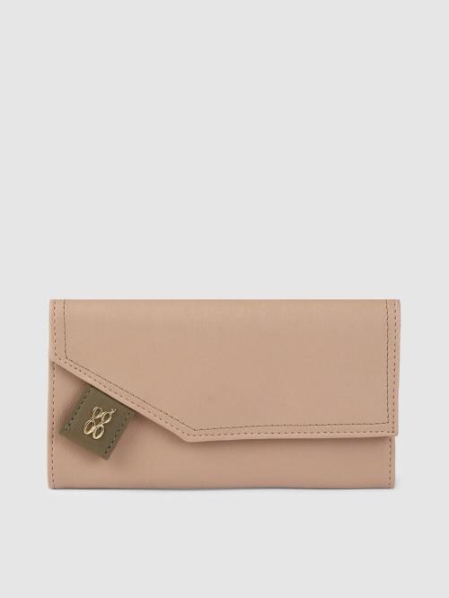 Baggit Women Rose Pink Synthetic Lwxe Strive E Ashlyn Two Fold Wallet - L