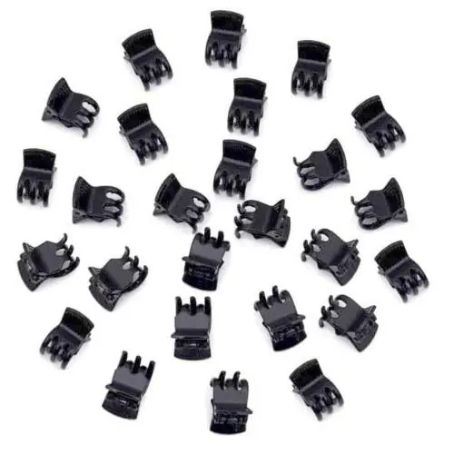 Buy YogillionBlack Claw Hair Clips Plastic (Pack of 24) Online at Best Prices in India JioMart.