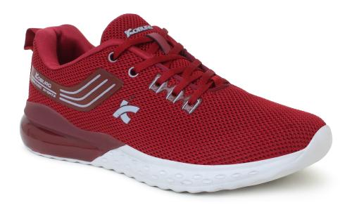 Koburg Men KG-106 Maroon Grey Sports Shoes