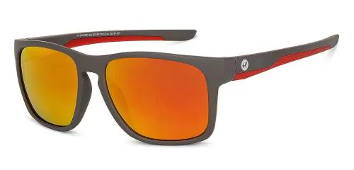 Hooper By Lenskart 100 Percentage UV Protected Full Rim Square Grey Sunglass for Boys and Girls (8 to 12 Years)