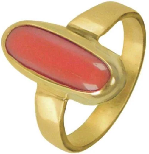 Aurra Stores Moonga Gold plated ring