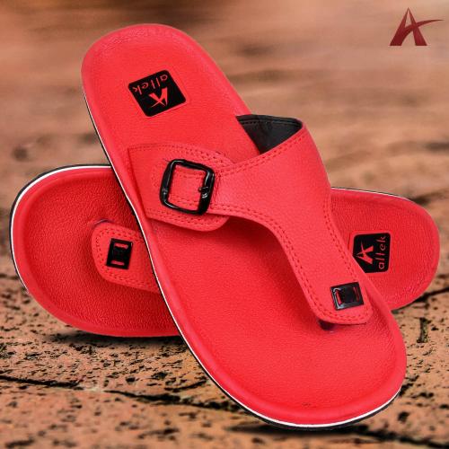 Buy Altek Red Slippers for Men Online at Best Prices in India JioMart.