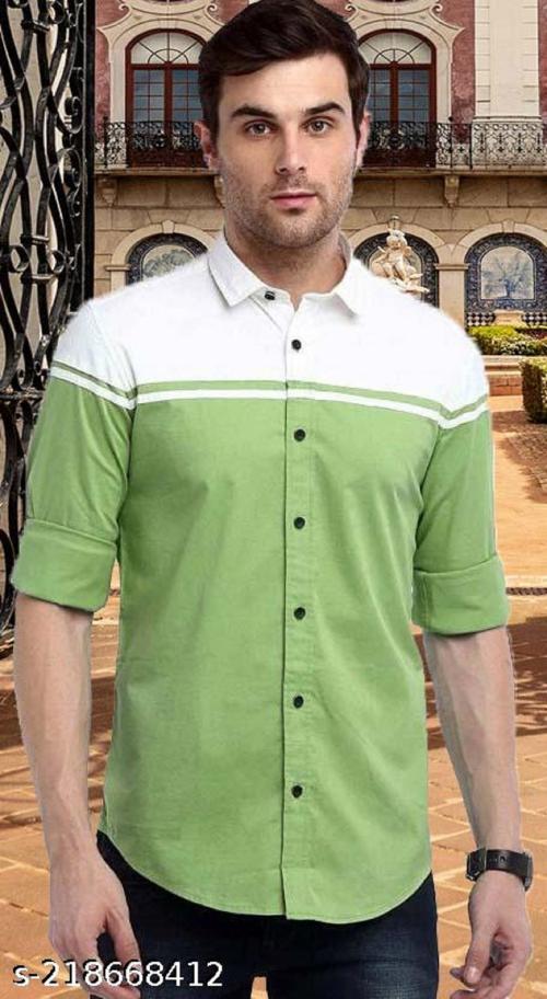 GAT FASHION Men's Regular Fit Cotton Casual Shirt