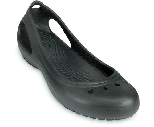 Crocs Kadee Black Flats For Womens