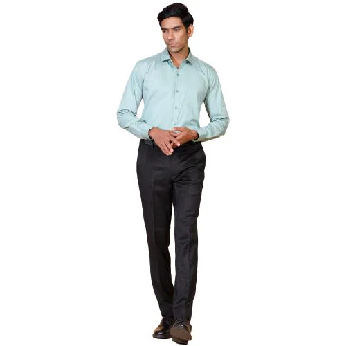 Tistabene Cyan Formal Solid Shirt