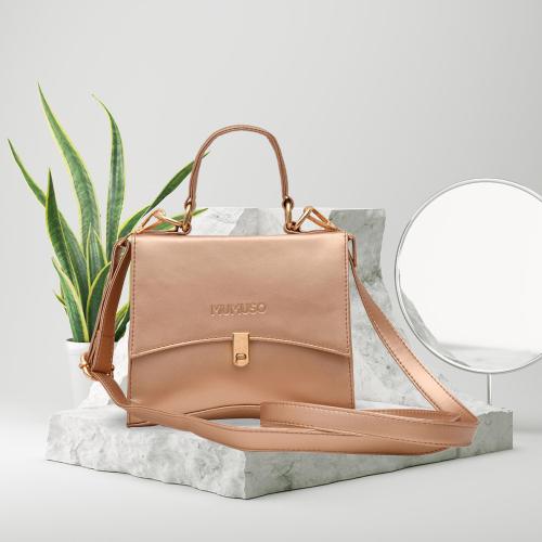 MUMUSO Elegant Semi-Formal Sling bag - Rose Gold