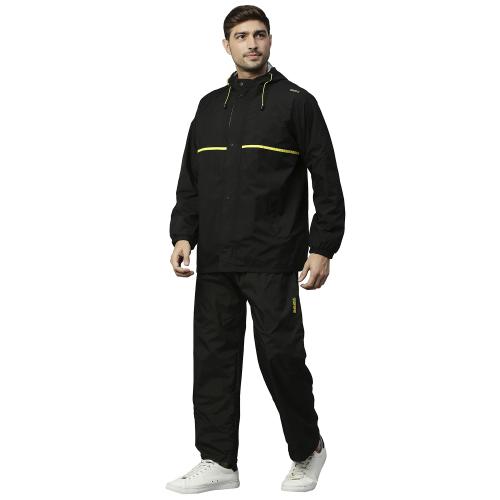 ZEEL Mens Raincoat with Adjustable Hood