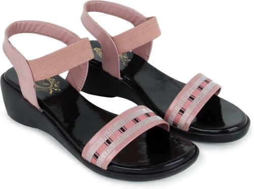 H.M. LADIES FOOTWEAR Women Black Wedges