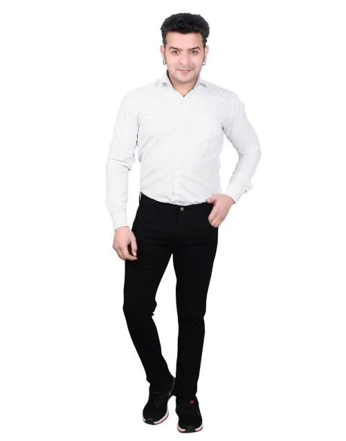 Dundubhi plain black jeans