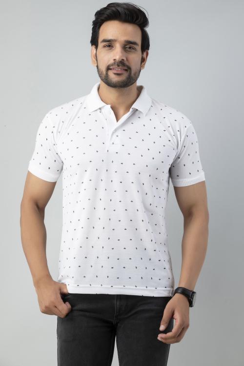 STYLE ACCORD MEN ALL OVER PRINT POLO T-SHIRT