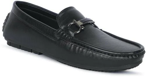 Buy Aadi Black Loafers Men Online at Best Prices in India - JioMart.