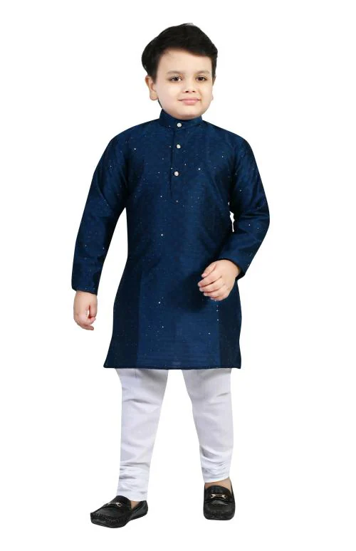 Arshia Fashions Boys Cotton Kurta Pyjama Set
