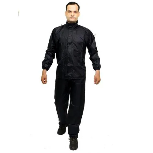 VORDVIGO Mens Rainwear Mens Raincoat Set Coat with Pant Waterproof with