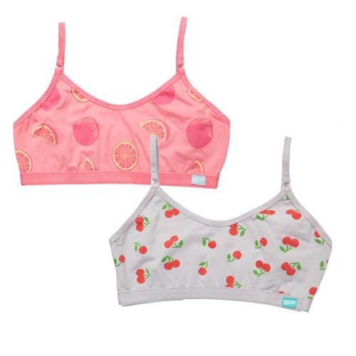 You Got Plan B Fruity Training Bra (Set of 2) for Teenage Girls