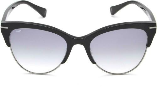Image Gradient Cat-eye Women Sunglasses- (53 ,Black)