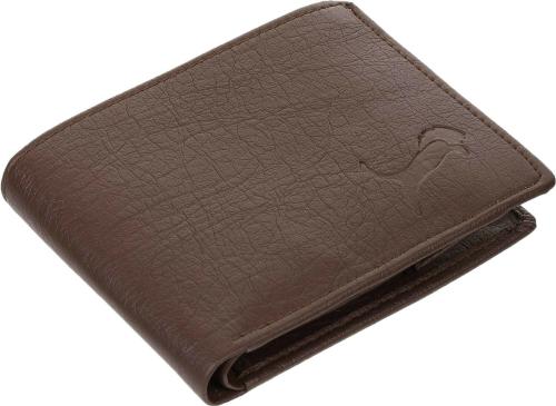 Wild Edge Brown Artificial Leather Wallet For Men