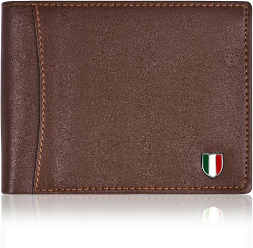 Giovanny Brown Genuine Leather Wallet For Men