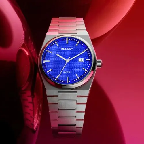 REESKY T-Classic Swiss Made PRX Powermatic 80 Blue Dial Wrist Watch Analog Watch - For Men