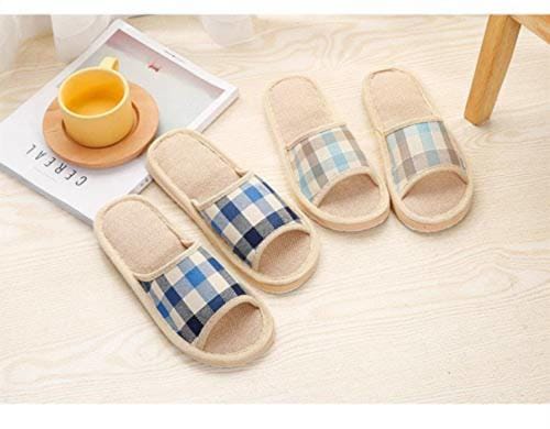 Drunken Light Blue Slippers for Women Flip Flops Winter Slides Home Bedroom Chappals Clogs