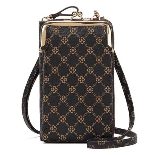 ESBEDA Phone Bag for Women Stylish PU Leather Mobile Cell Phone Holder Pocket Purse Wallet Bag