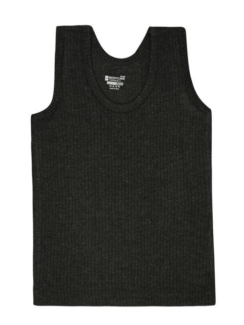 Bodycare Insider Unisex Anti Bacterial Thermal Top Sleeveless Round Neck - White