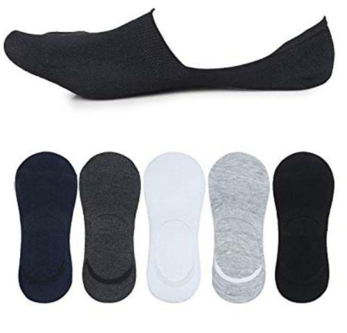 The beged Blackister Men and Women Solid Low Cut Loafer Socks Multi-Coloured