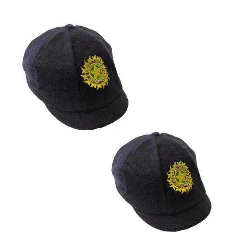 Classic Caps - Woollen Baggy India Test Cricket Cap (Pack OF 2)