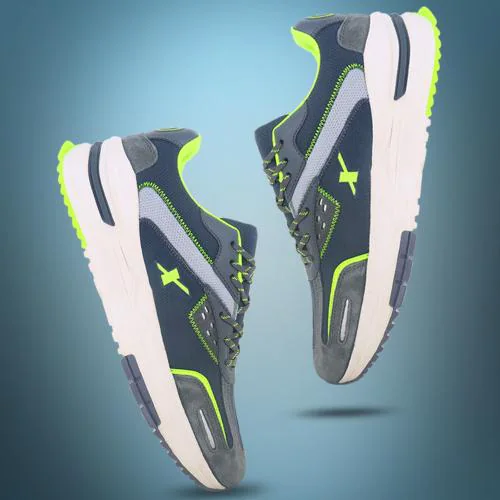 Sparx Green Sports Shoes Men SM-878