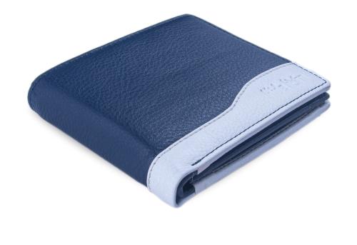 Hide Horn Bi-Fold Leather Men's RFID protected Cash Card Designer Wallet