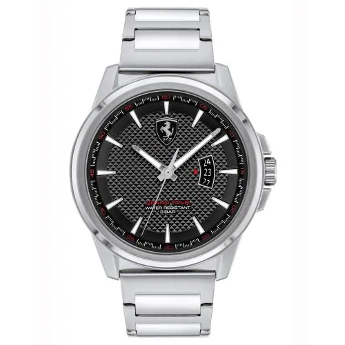 Buy SCUDERIA FERRARI GRAND TOUR Analog Black Round Dial Men's