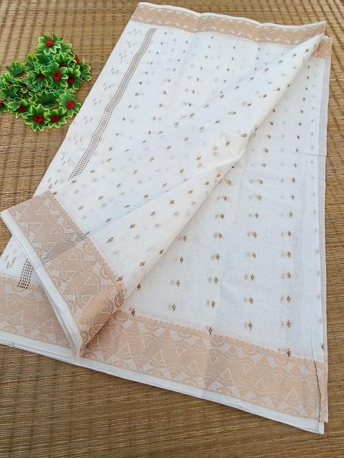 Happy Creation Pure Cotton Printed Soft Saree For Women With Blouse Piece