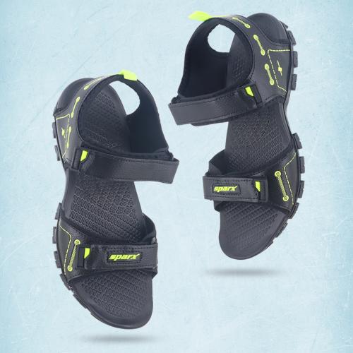 SPARX Black sandals-clogs Men SS-626