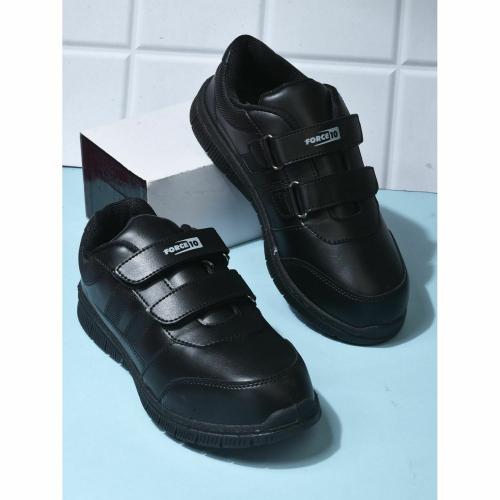 FORCE 10 By Liberty Gola-Schv_Black School Shoes For Kids